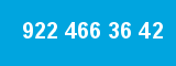 922 466 36 42 922 466 36 42
